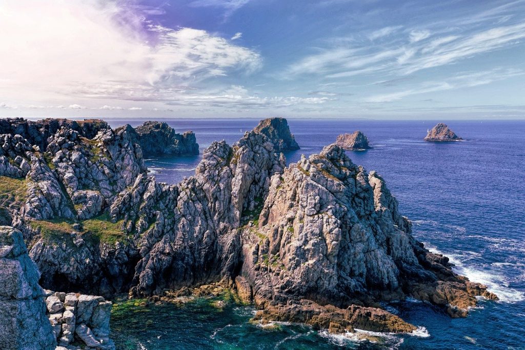 la pointe de Pen-Hir dans le Finistère